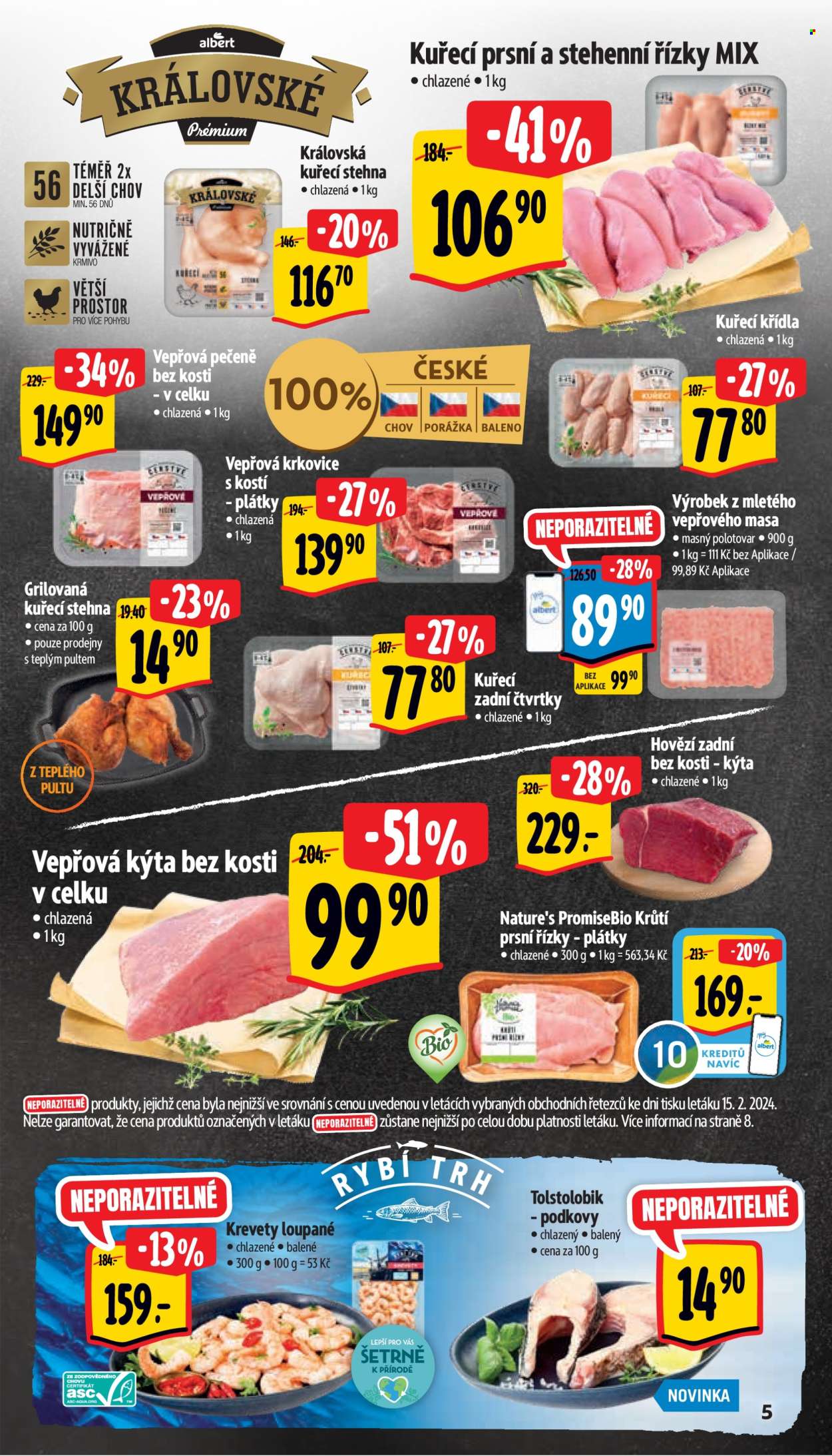Leták Albert Supermarket - 21.2.2024 - 27.2.2024. Strana 5