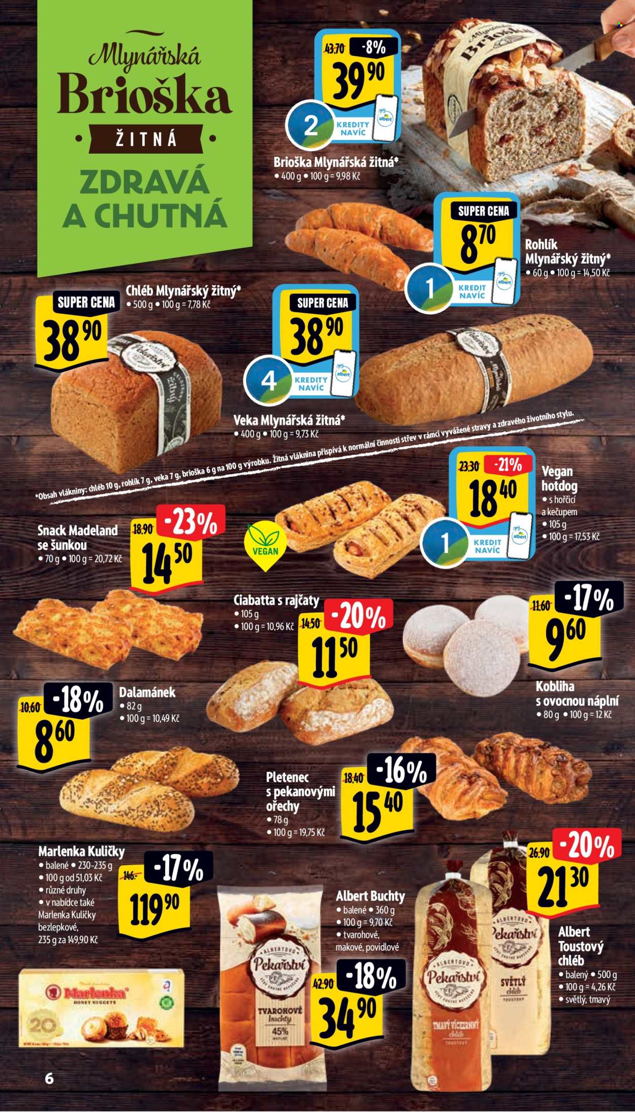 Leták Albert Supermarket - 21.2.2024 - 27.2.2024. Strana 6