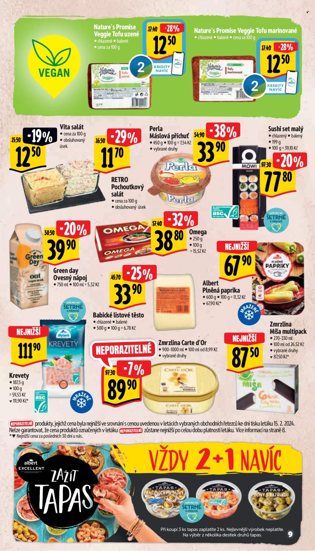 Leták Albert Supermarket - 21.2.2024 - 27.2.2024. Strana 9