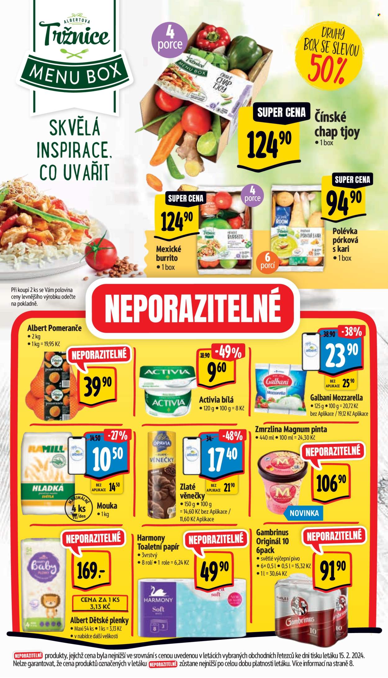 Leták Albert Supermarket - 21.2.2024 - 27.2.2024. Strana 25