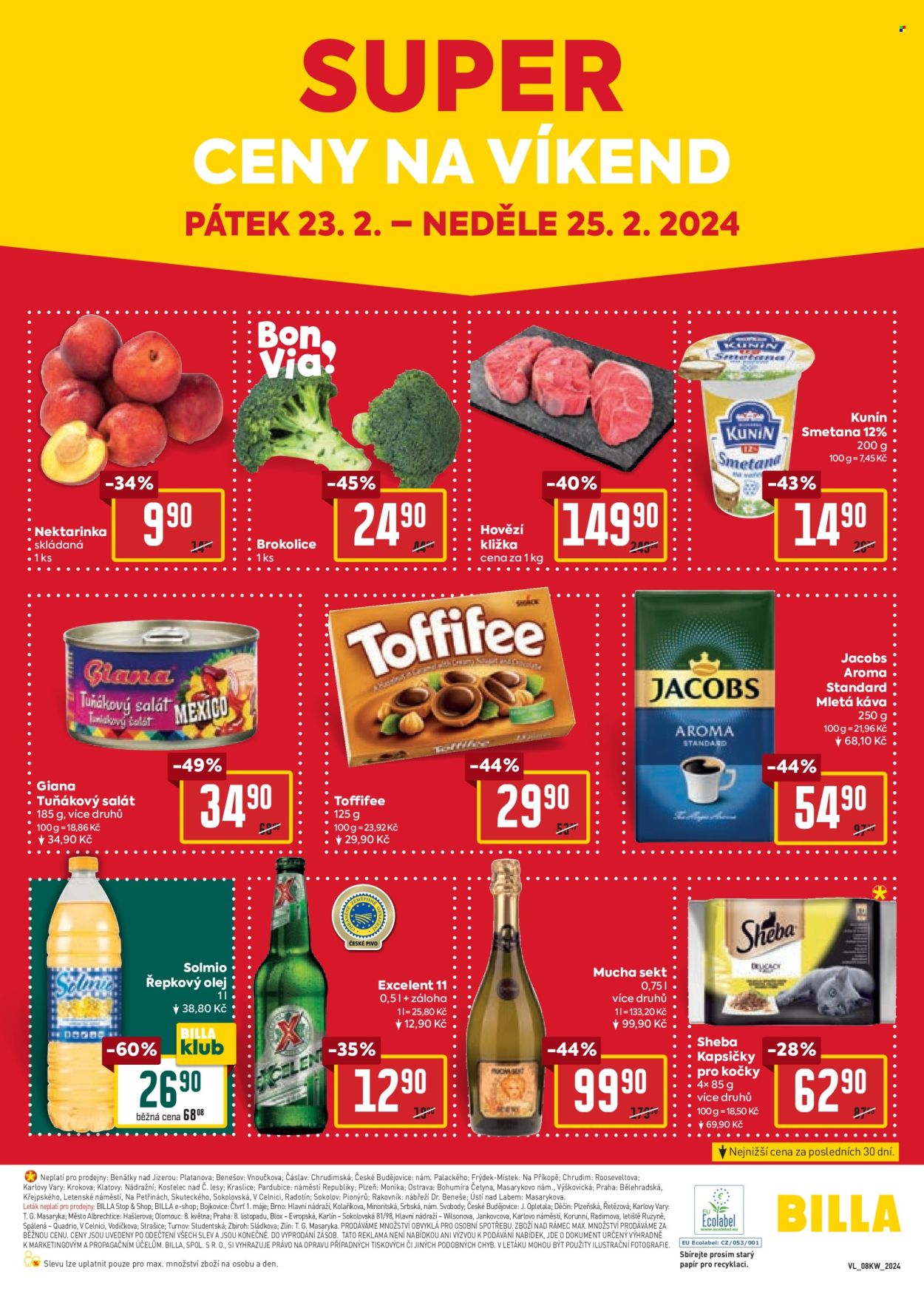 Leták BILLA - 21.2.2024 - 27.2.2024. Strana 19