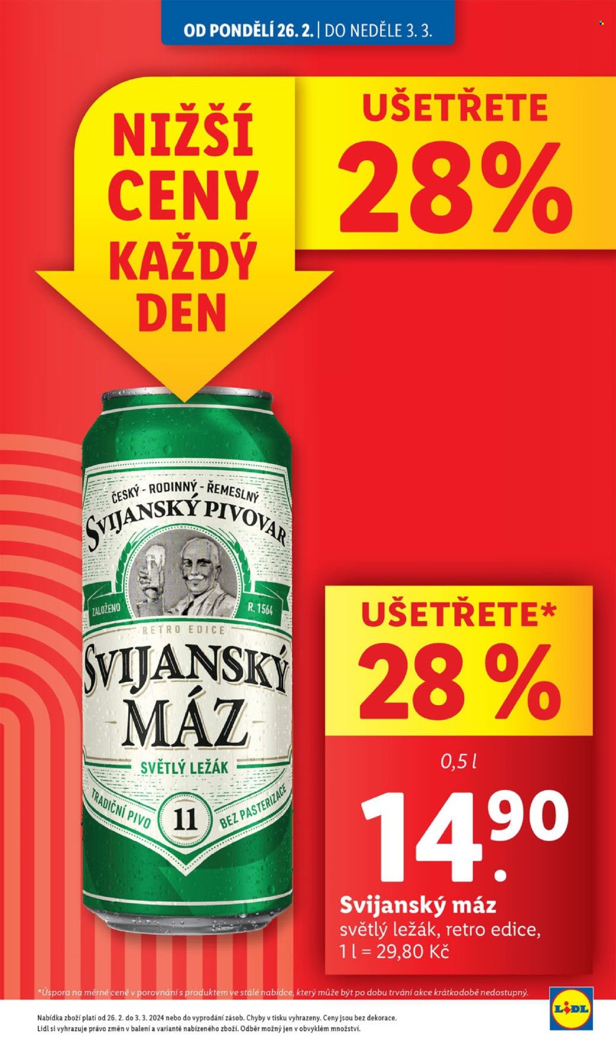 Leták Lidl - 26.2.2024 - 3.3.2024. Strana 9
