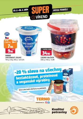 Leták coop TERNO - 23.2.2024 - 26.2.2024.