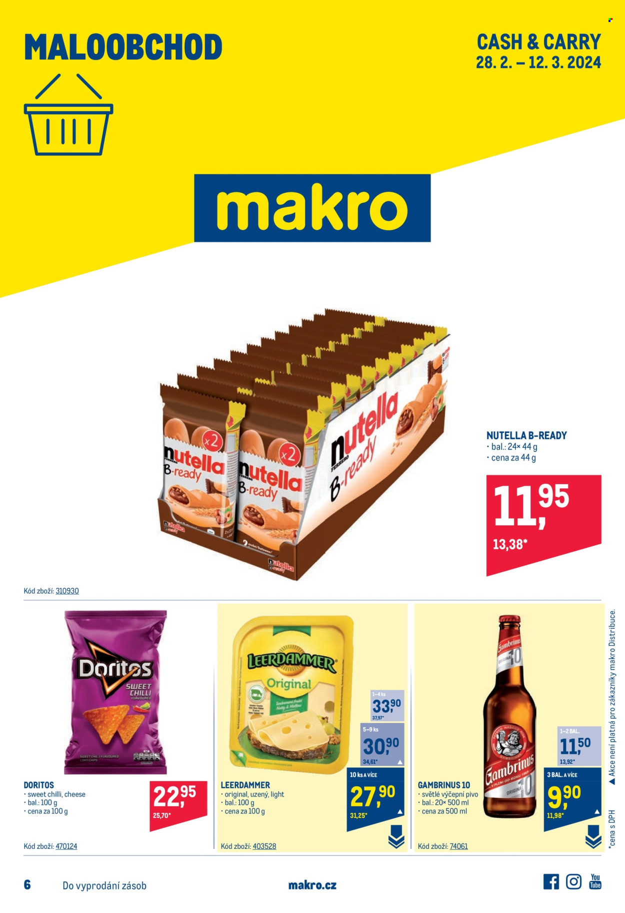 Leták MAKRO - 28.2.2024 - 12.3.2024. Strana 1