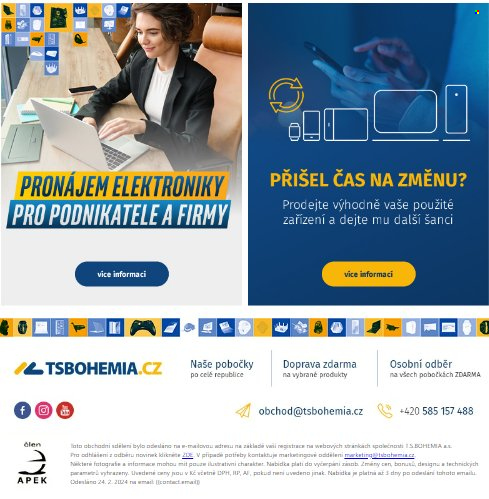 Leták T.S. BOHEMIA - 24.2.2024 - 25.2.2024. Strana 3