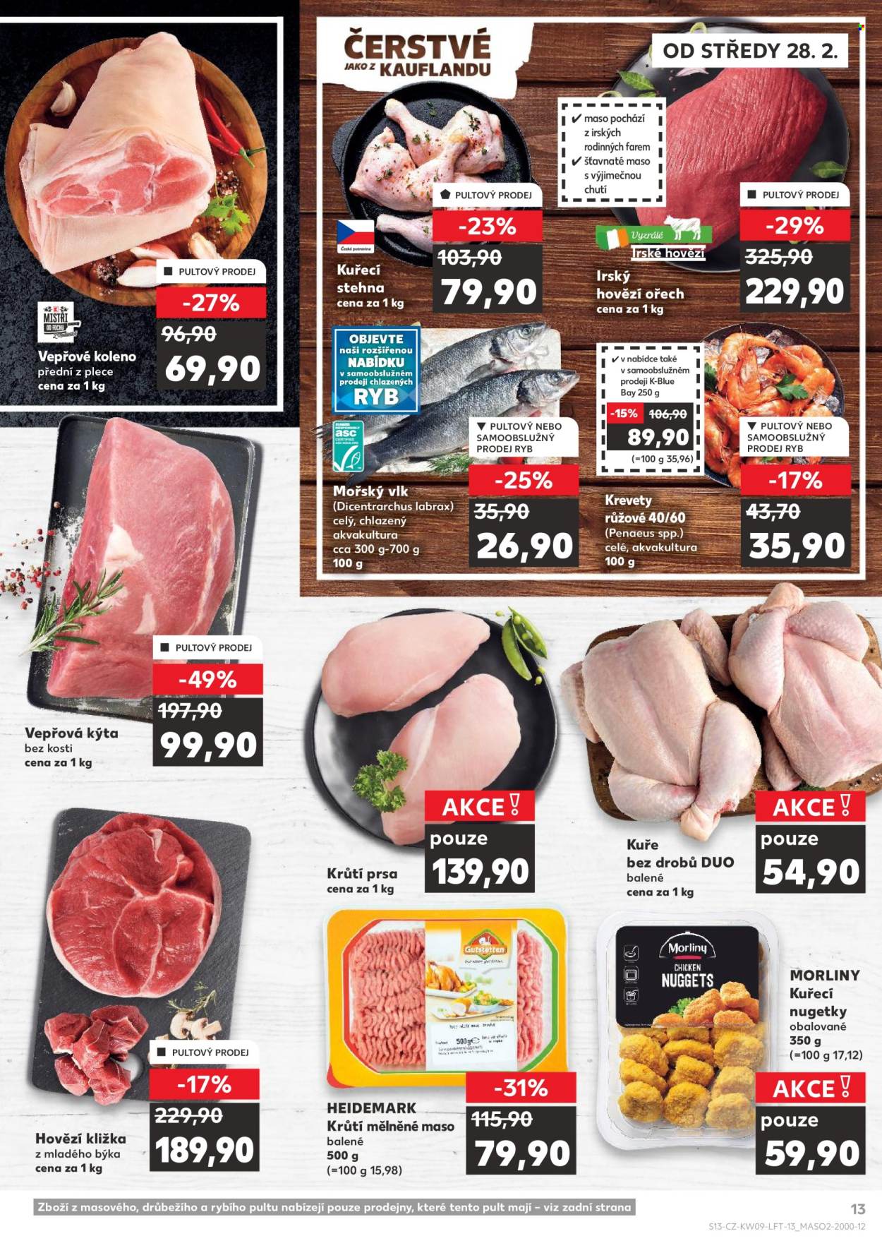 Leták Kaufland - 28.2.2024 - 5.3.2024. Strana 13