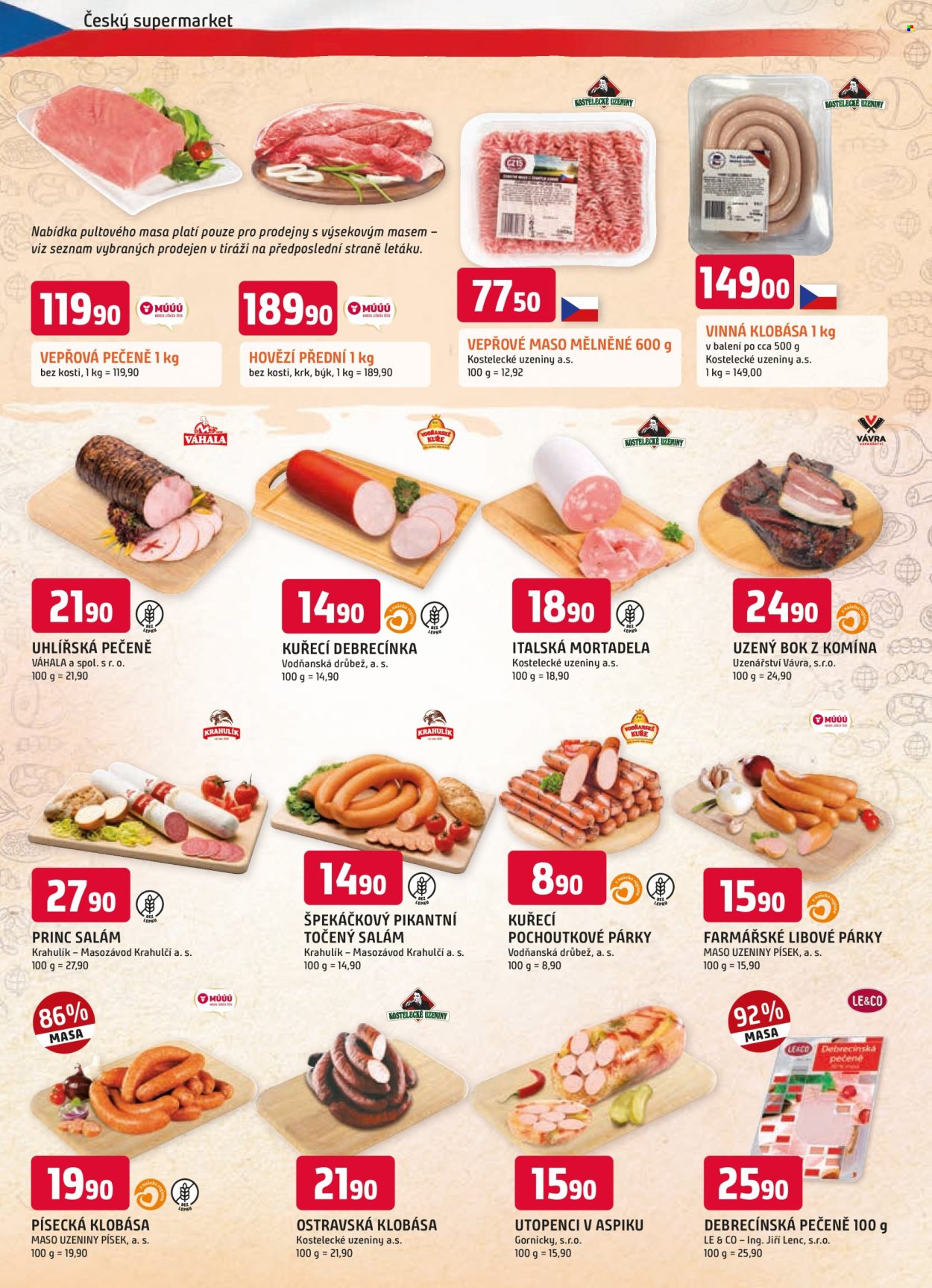 Leták TREFA coop - 28.2.2024 - 5.3.2024. Strana 2