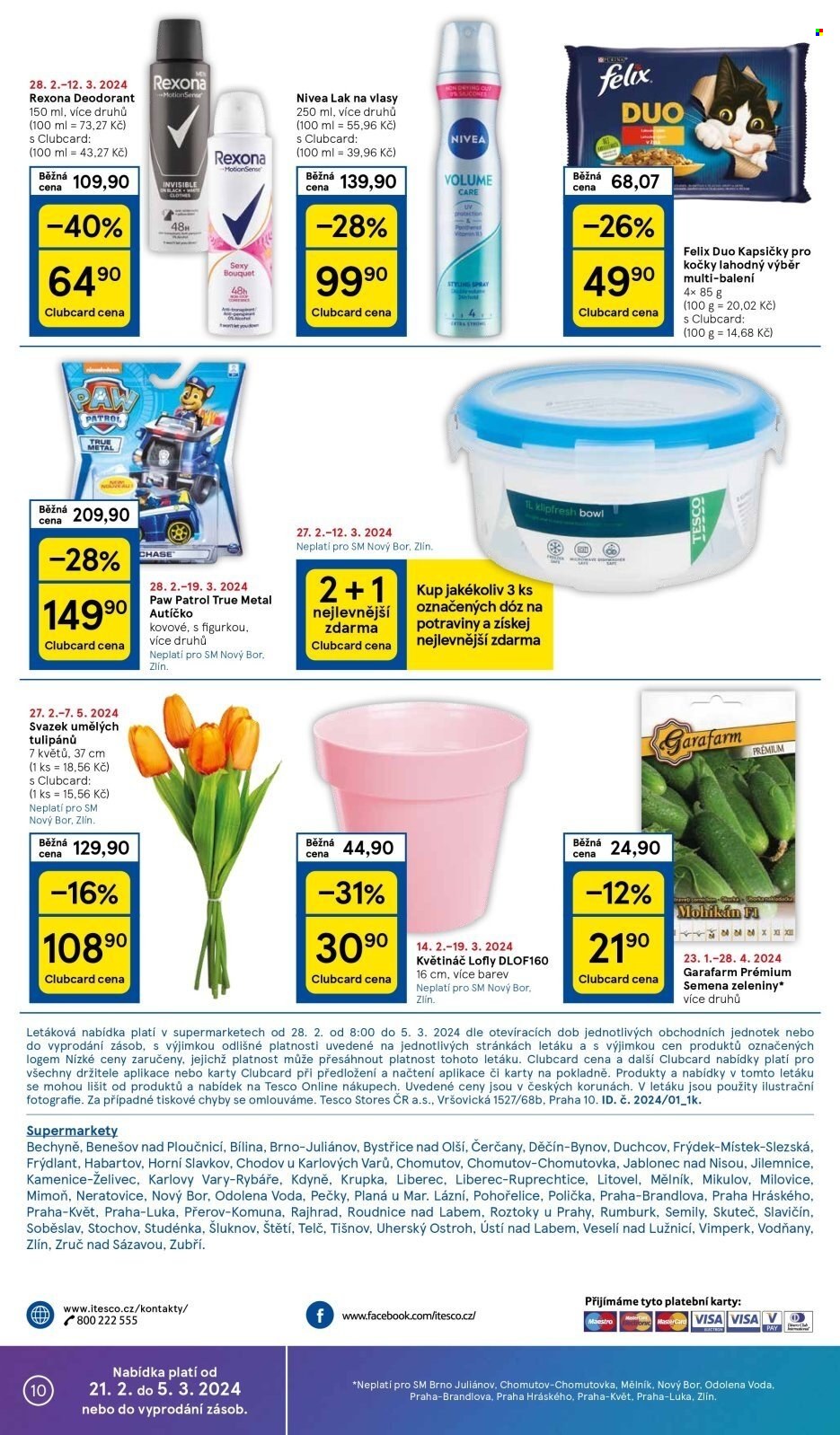 Leták TESCO supermarket - 28.2.2024 - 5.3.2024. Strana 10
