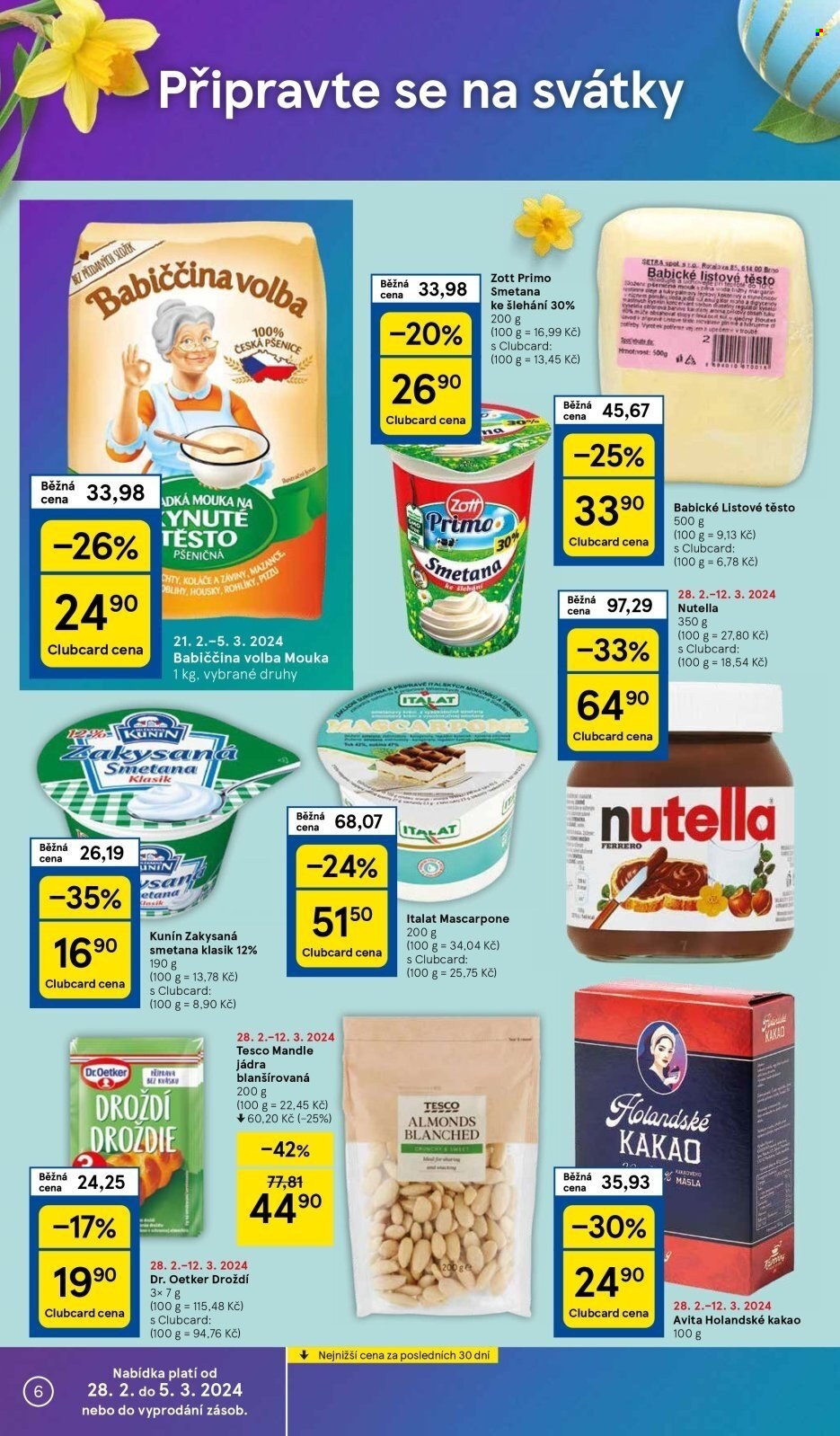 Leták TESCO - 28.2.2024 - 5.3.2024. Strana 6