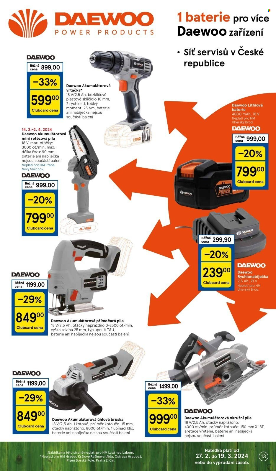 Leták TESCO hypermarket - 27.2.2024 - 19.3.2024. Strana 13