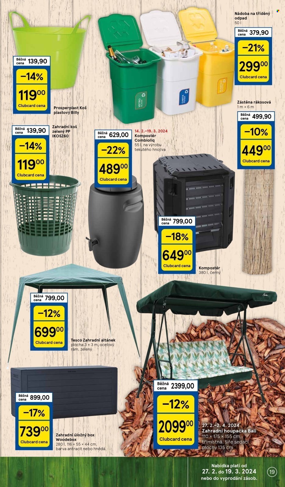 Leták TESCO hypermarket - 27.2.2024 - 19.3.2024. Strana 19