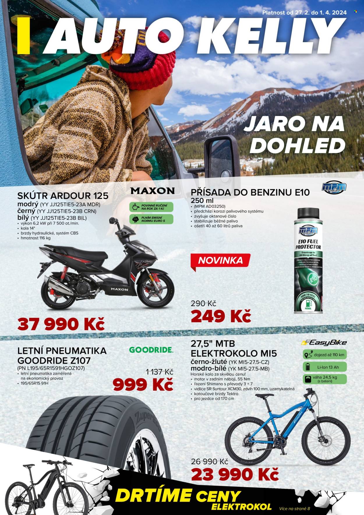Leták AUTO KELLY - 27.2.2024 - 1.4.2024. Strana 1