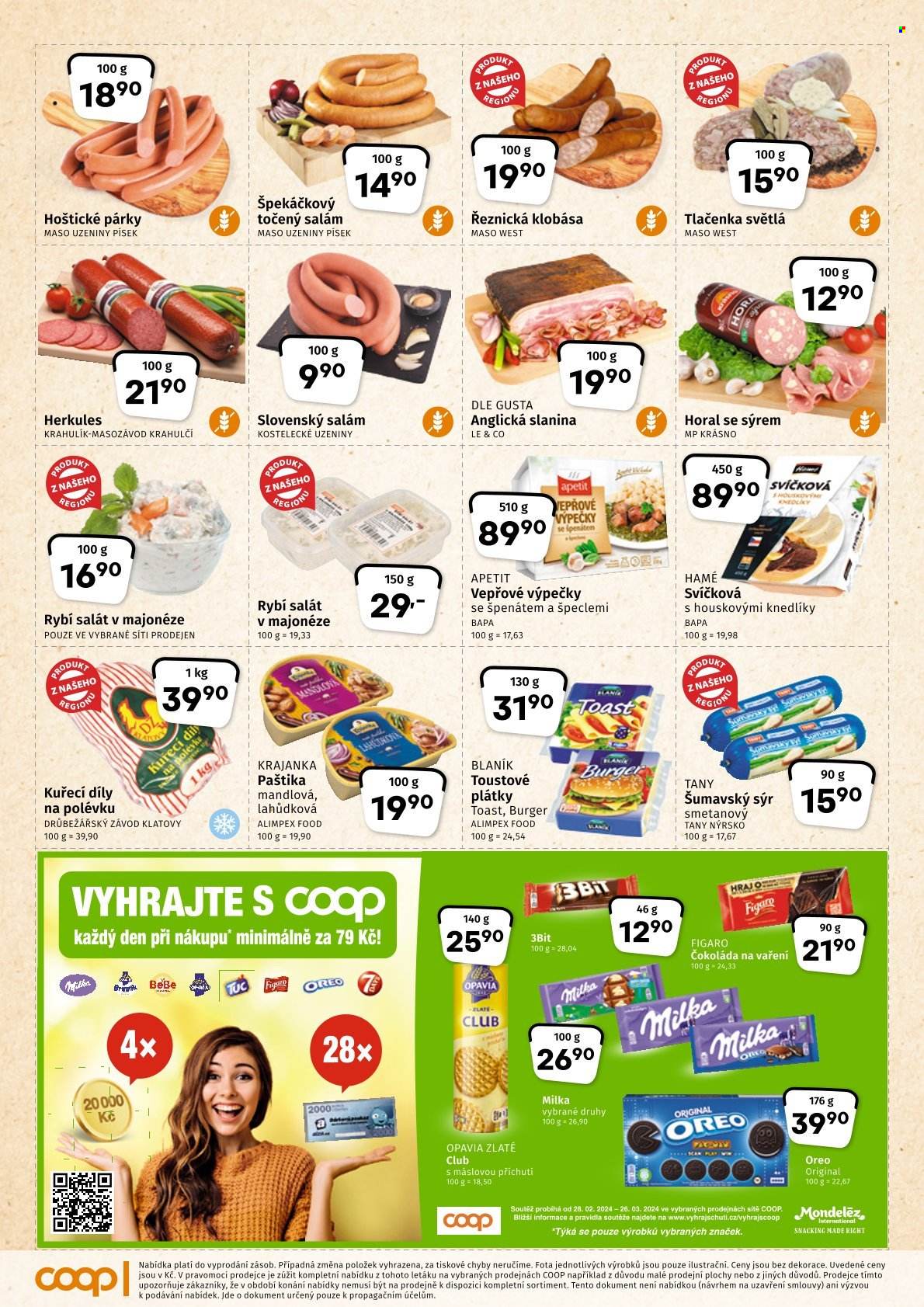 Leták coop JEDNOTA - 28.2.2024 - 12.3.2024. Strana 2