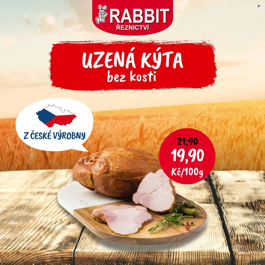 Leták RABBIT řeznictví - 26.2.2024 - 3.3.2024. Strana 4