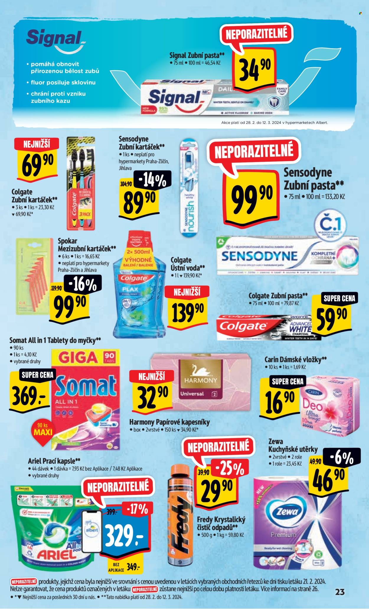Leták Albert Hypermarket - 28.2.2024 - 5.3.2024. Strana 24