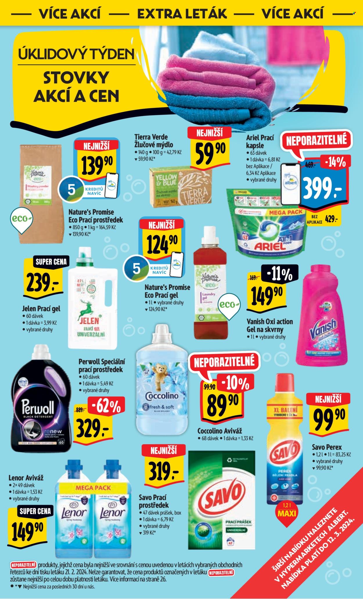 Leták Albert Hypermarket - 28.2.2024 - 5.3.2024. Strana 29