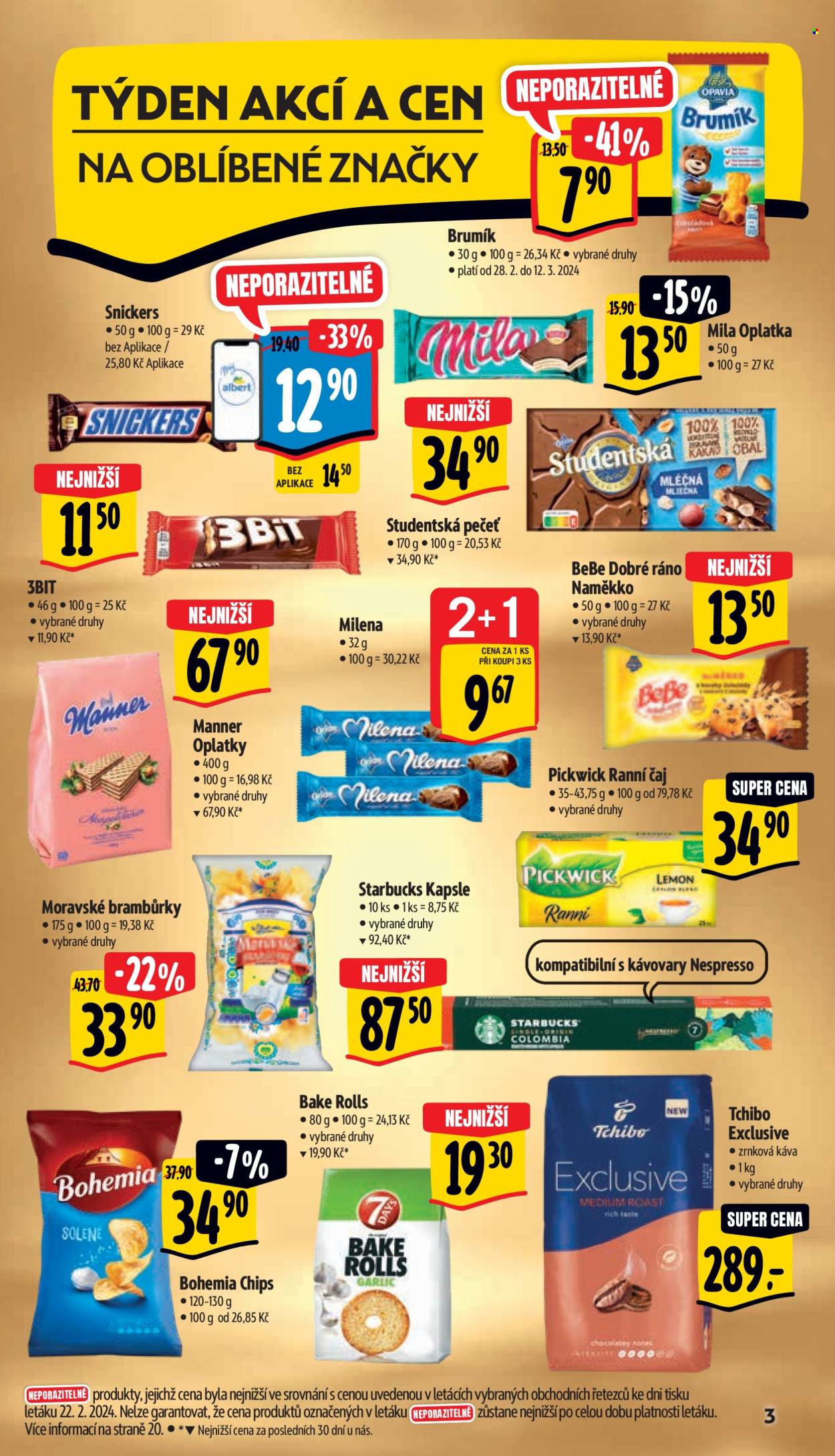 Leták Albert Supermarket - 28.2.2024 - 5.3.2024. Strana 3