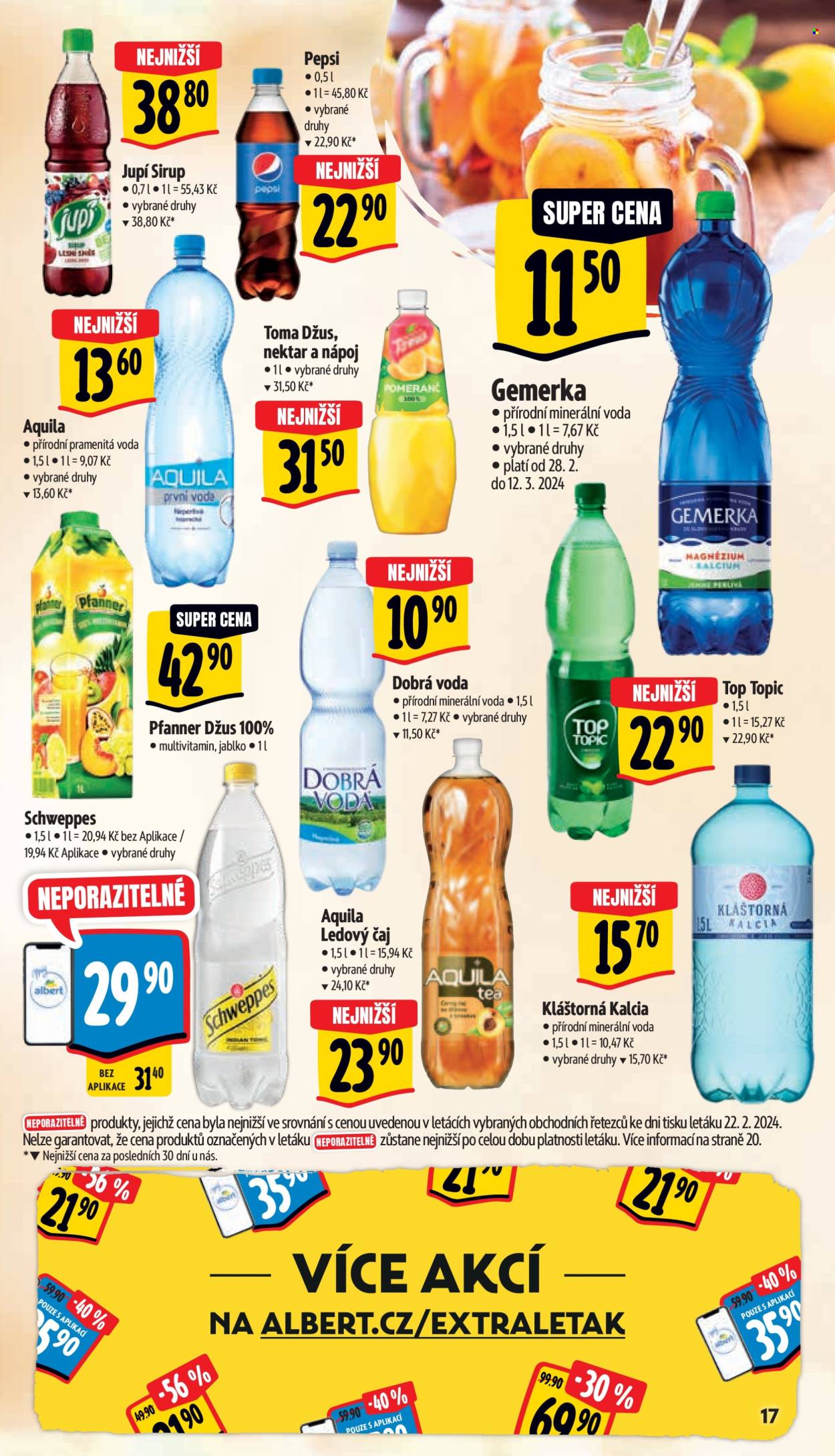 Leták Albert Supermarket - 28.2.2024 - 5.3.2024. Strana 17