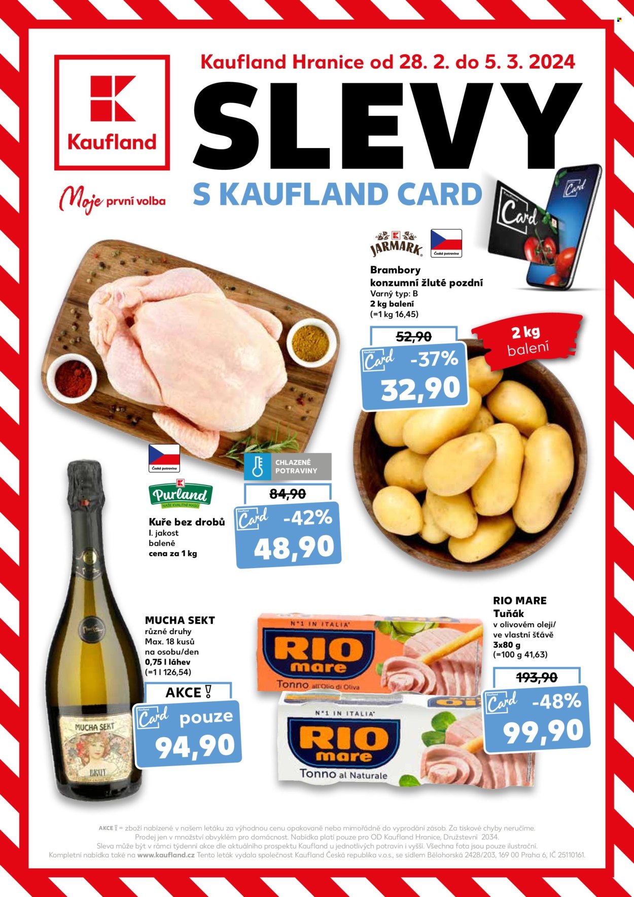 Leták Kaufland - 28.2.2024 - 5.3.2024. Strana 1