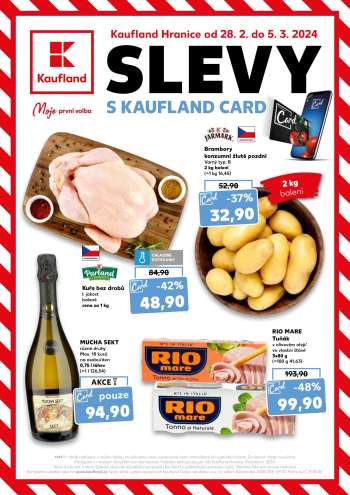 Leták Kaufland - 28.2.2024 - 5.3.2024.