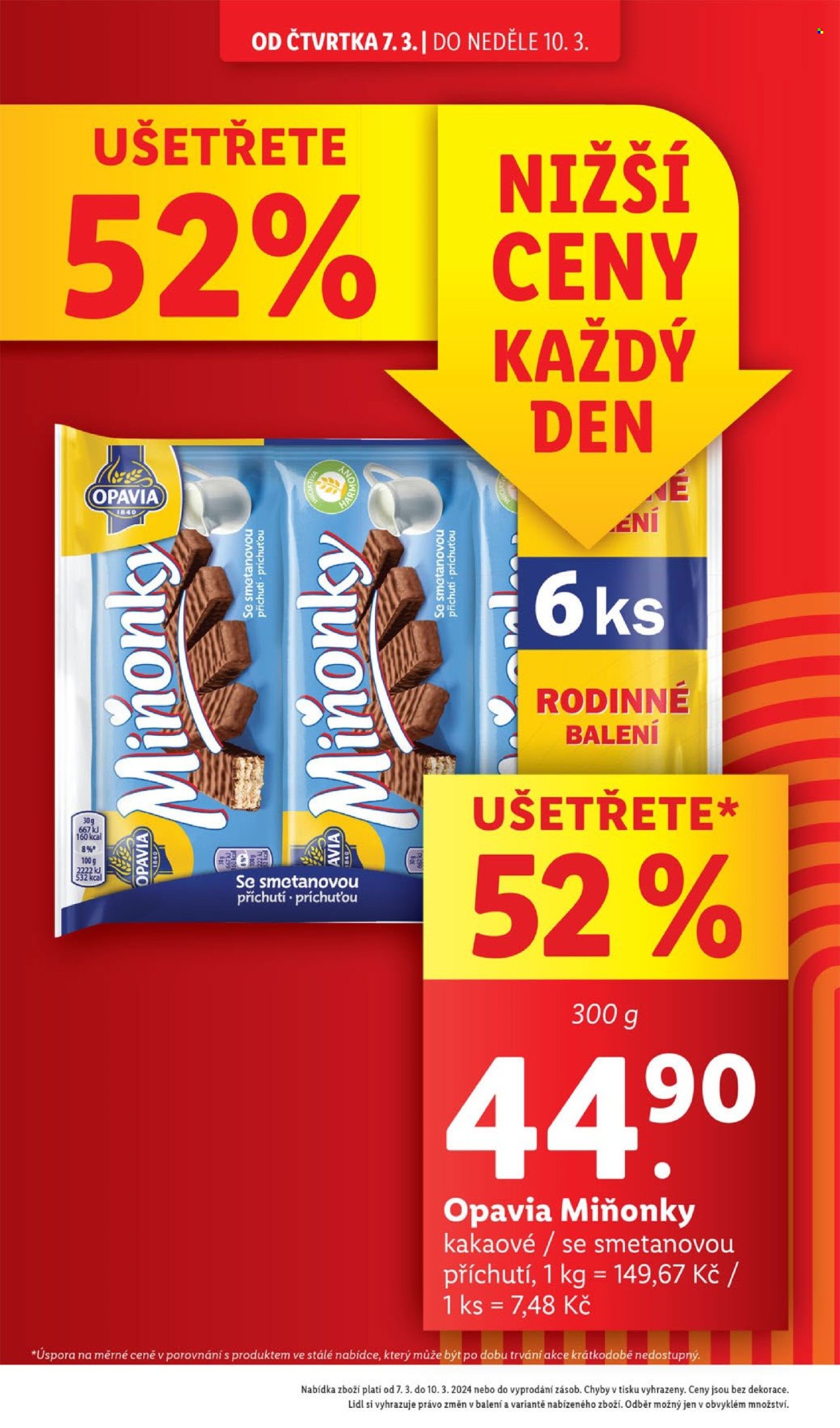 Leták Lidl - 7.3.2024 - 10.3.2024. Strana 4