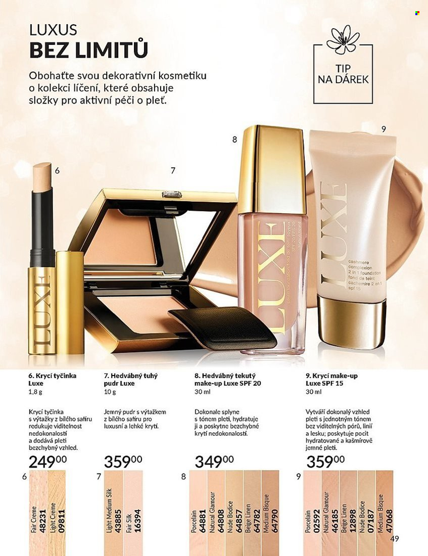 Leták AVON - 1.3.2024 - 31.3.2024. Strana 49