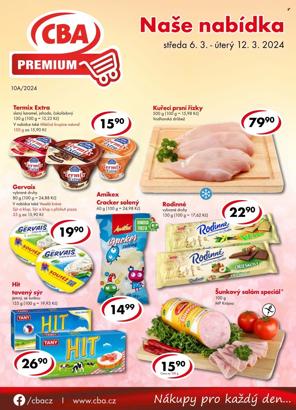 Leták CBA Premium - 6.3.2024 - 12.3.2024. Strana 1