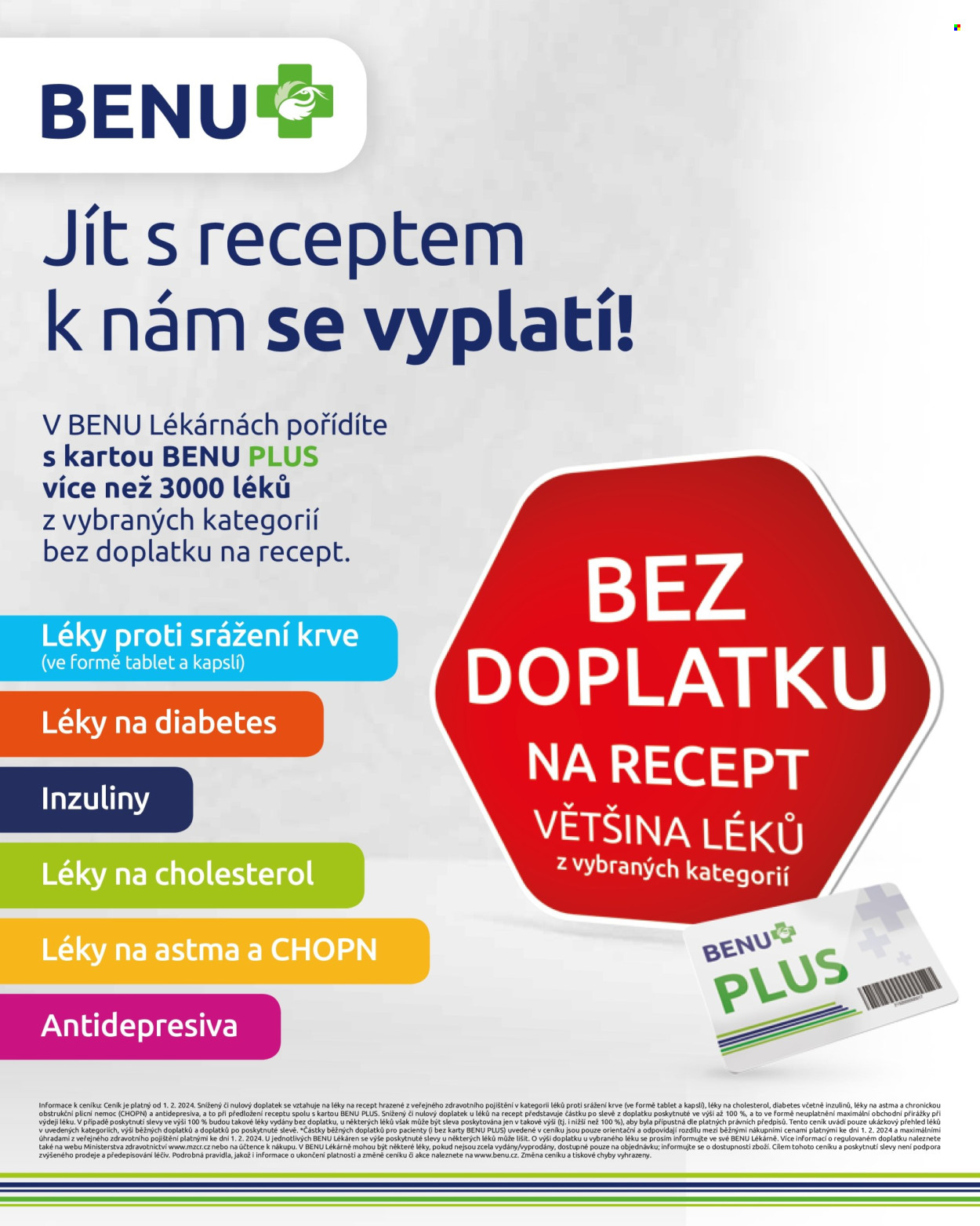 Leták BENU Lékárna - 1.3.2024 - 31.3.2024. Strana 22