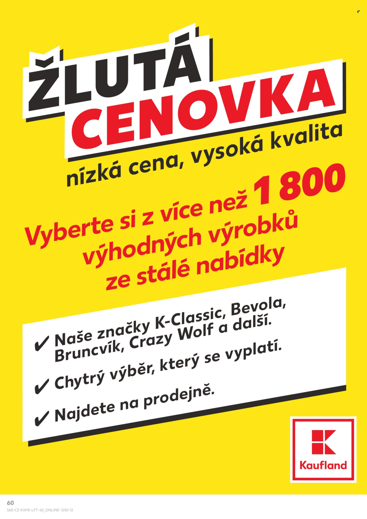 Leták Kaufland - 6.3.2024 - 12.3.2024. Strana 60