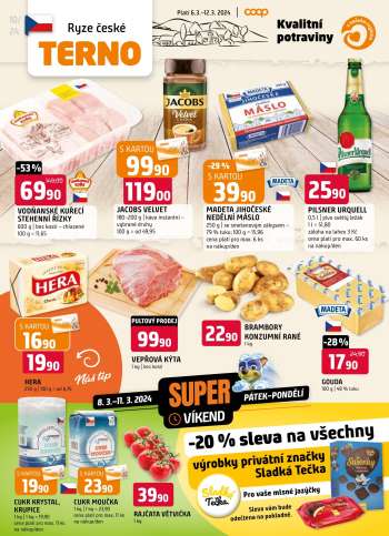 Leták coop TERNO - 6.3.2024 - 12.3.2024.