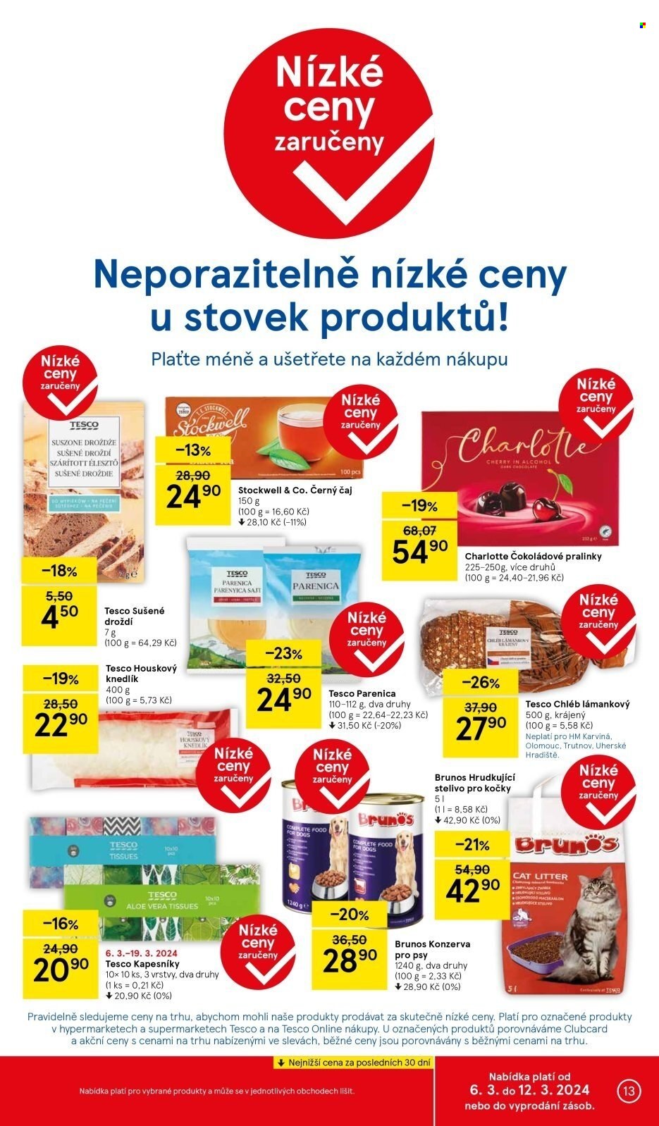 Leták TESCO - 6.3.2024 - 12.3.2024. Strana 13