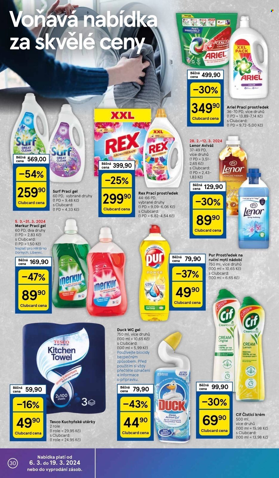 Leták TESCO - 6.3.2024 - 12.3.2024. Strana 30