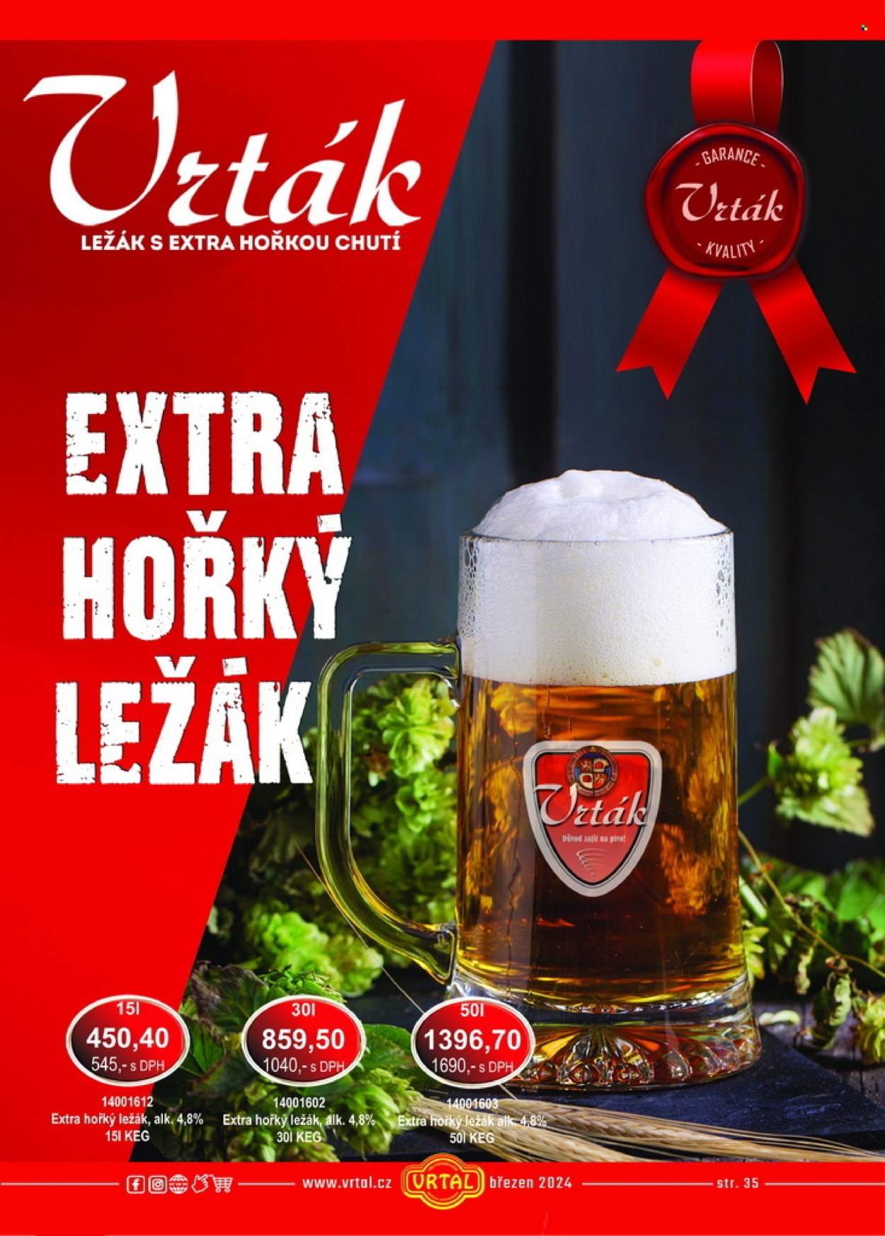 Leták Vrtal - 1.3.2024 - 31.3.2024. Strana 35