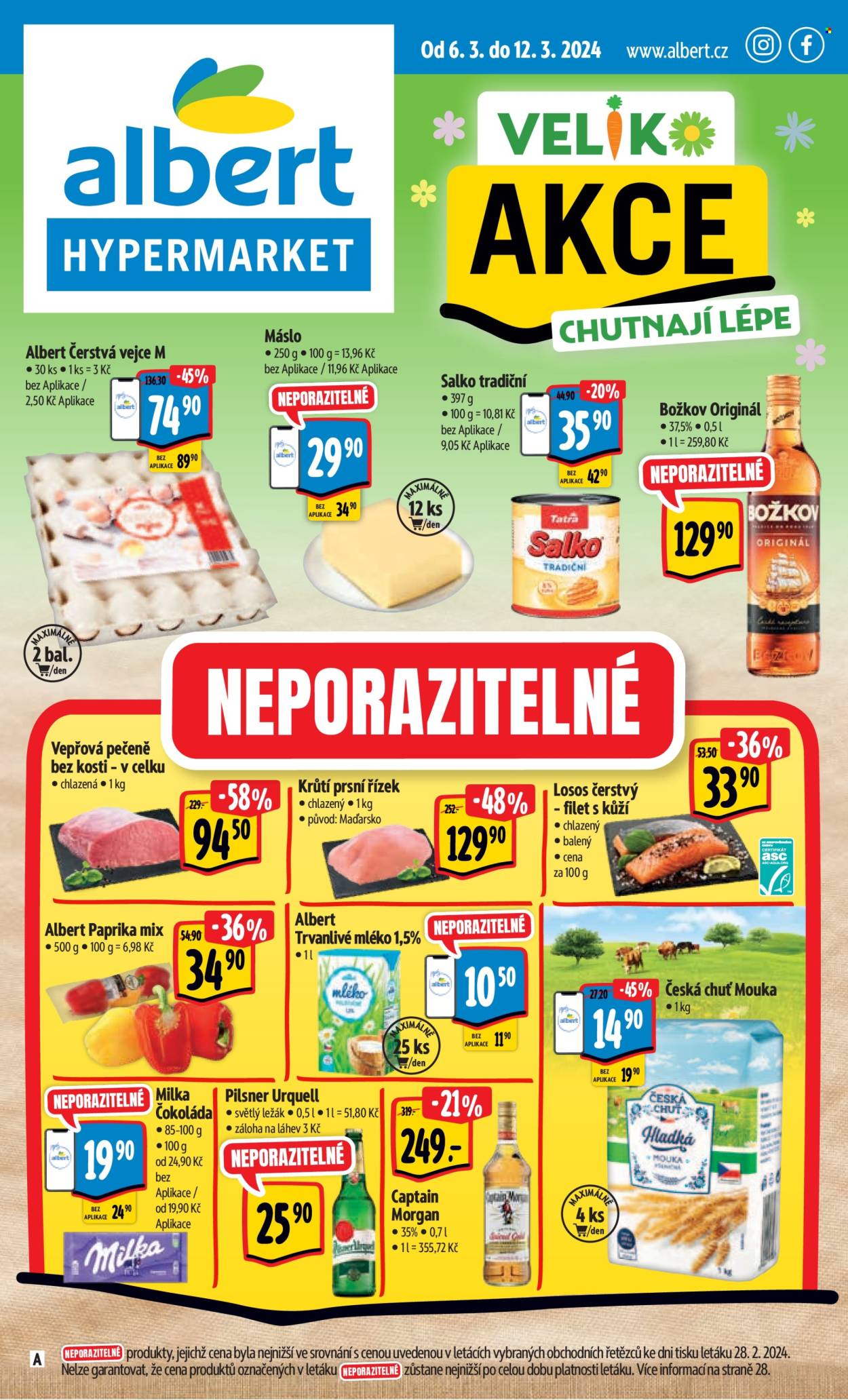 Leták Albert Hypermarket - 6.3.2024 - 12.3.2024. Strana 1