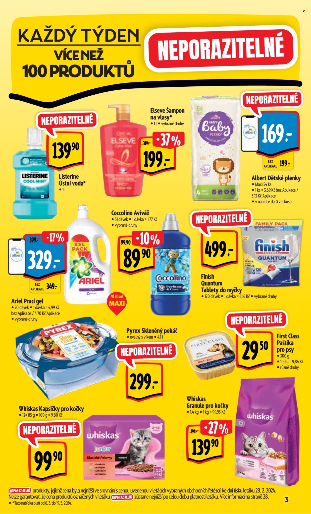 Leták Albert Hypermarket - 6.3.2024 - 12.3.2024. Strana 3