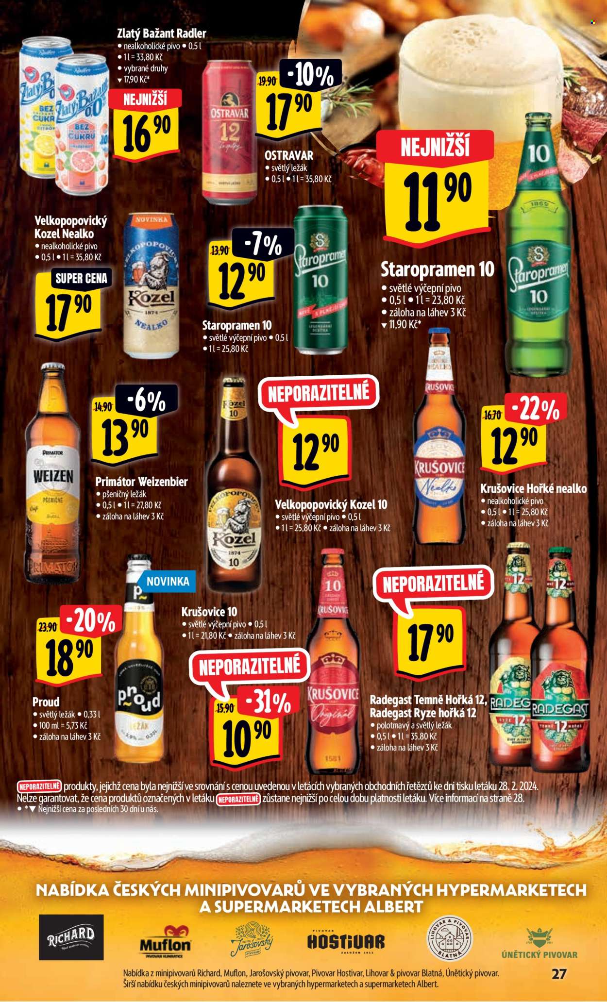 Leták Albert Hypermarket - 6.3.2024 - 12.3.2024. Strana 28