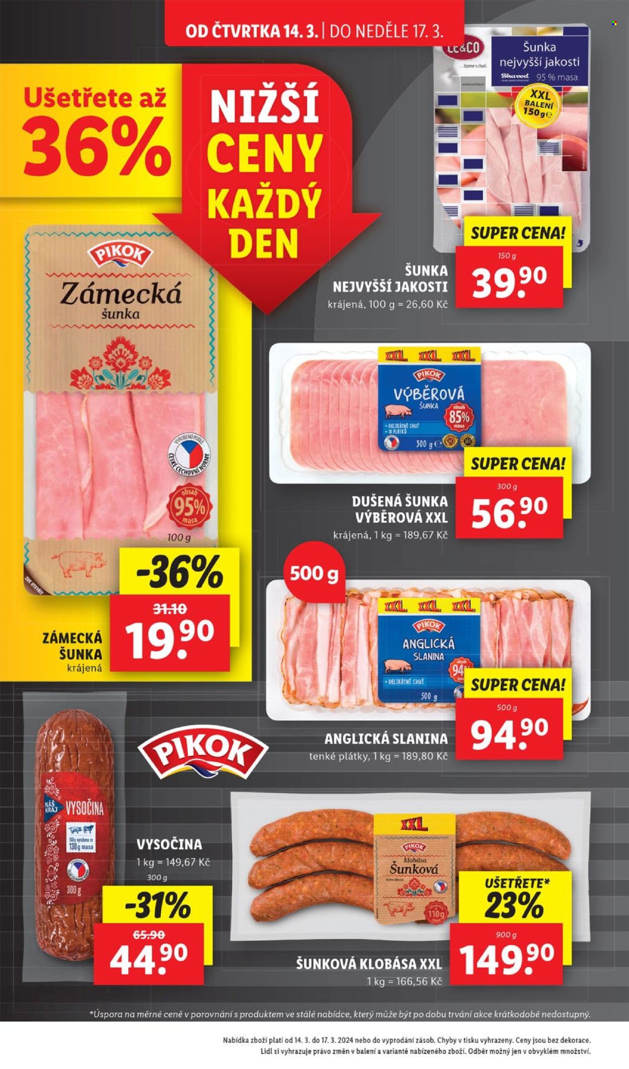 Leták Lidl - 14.3.2024 - 17.3.2024. Strana 14