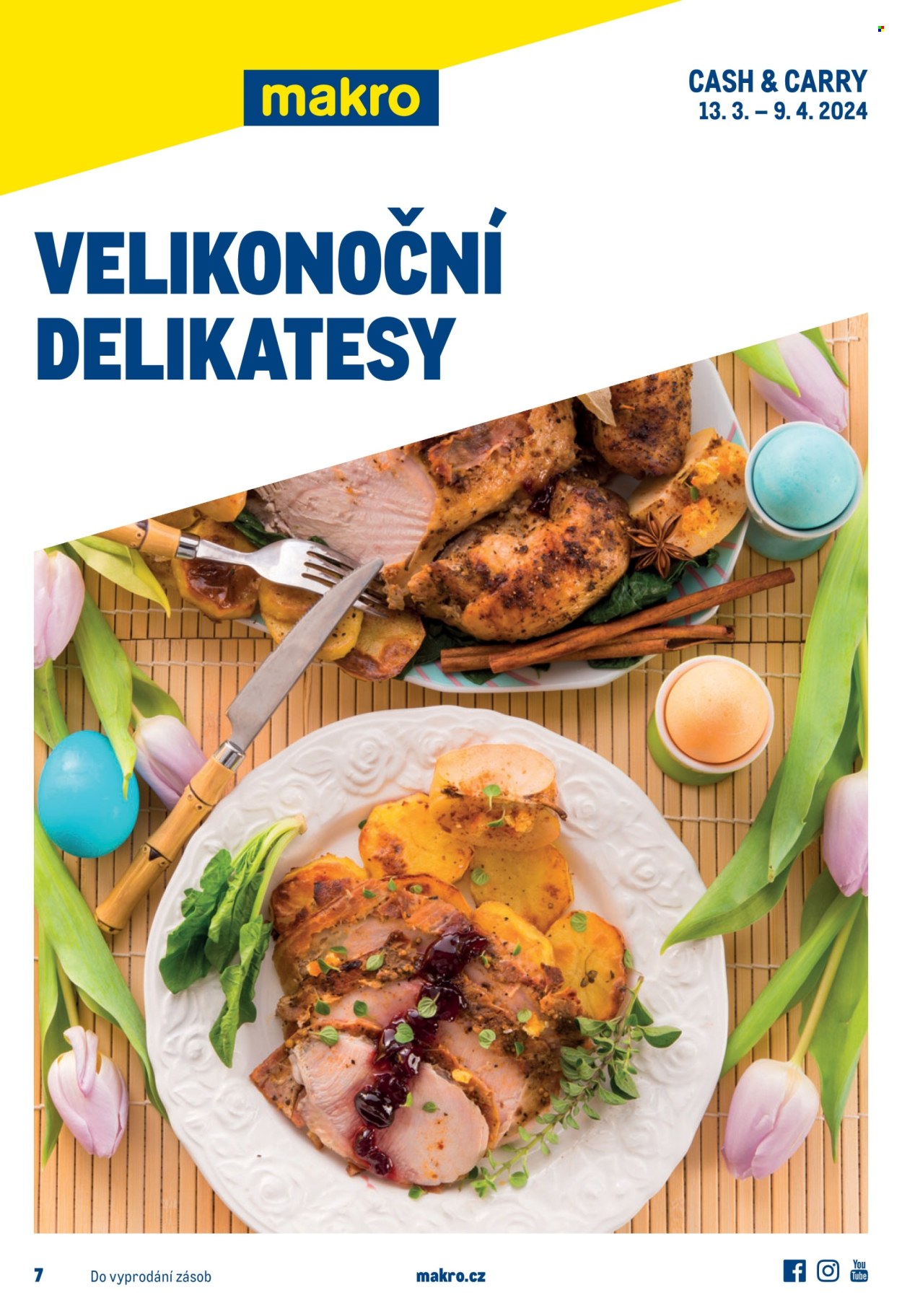 Leták MAKRO - 13.3.2024 - 9.4.2024. Strana 1