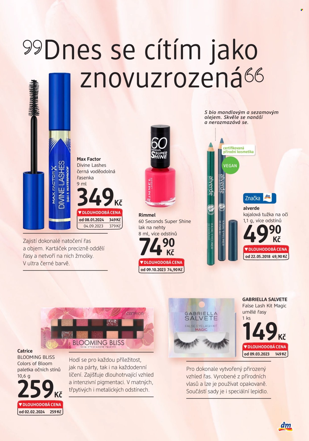 Leták dm drogerie - 7.3.2024 - 3.4.2024. Strana 3