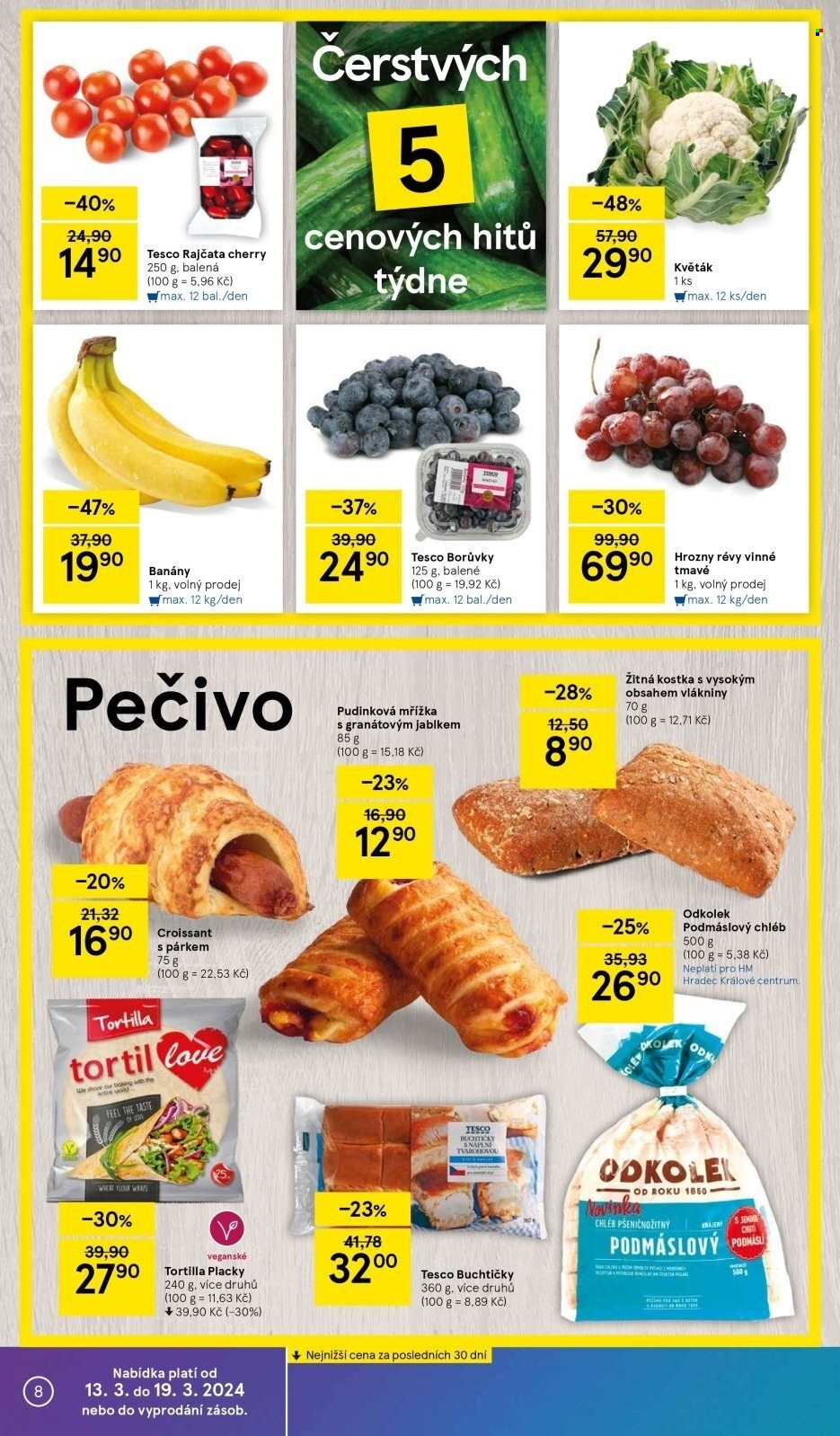 Leták TESCO - 13.3.2024 - 19.3.2024. Strana 8