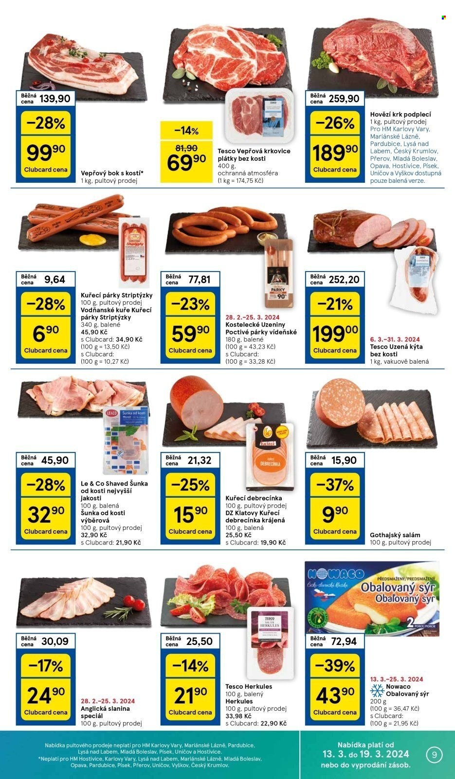 Leták TESCO - 13.3.2024 - 19.3.2024. Strana 9