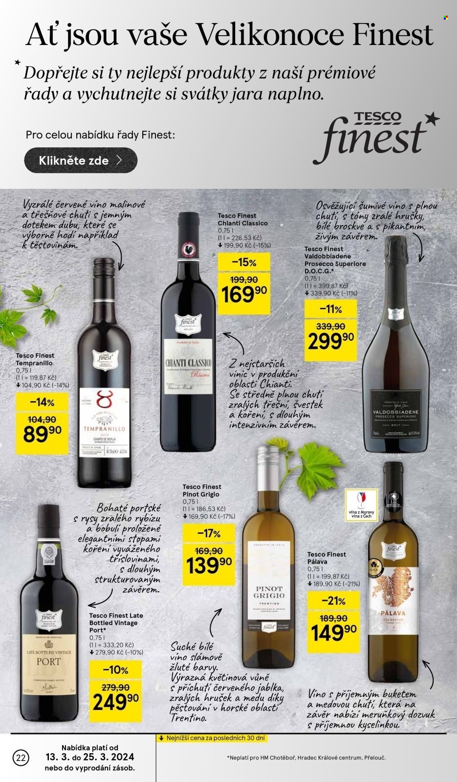 Leták TESCO - 13.3.2024 - 19.3.2024. Strana 22