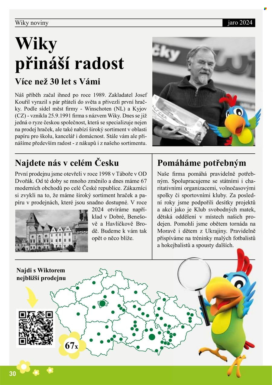 Leták WIKY - 3.4.2024 - 29.5.2024. Strana 30