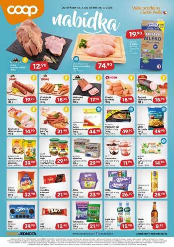 Leták coop JEDNOTA - 13.3.2024 - 26.3.2024.