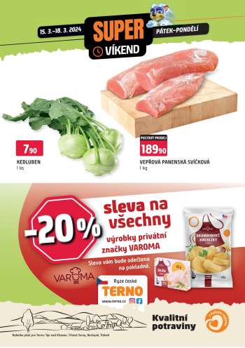 Leták coop TERNO - 15.3.2024 - 18.3.2024.