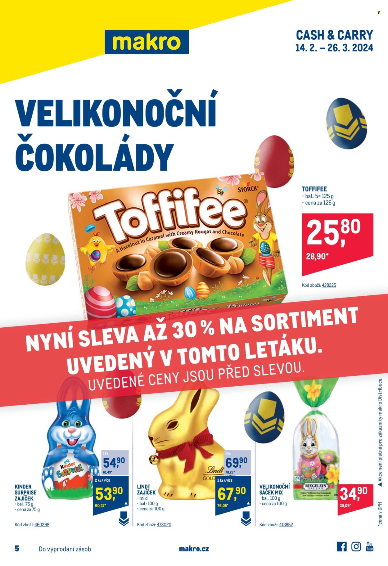 Leták MAKRO - 14.2.2024 - 26.3.2024. Strana 1