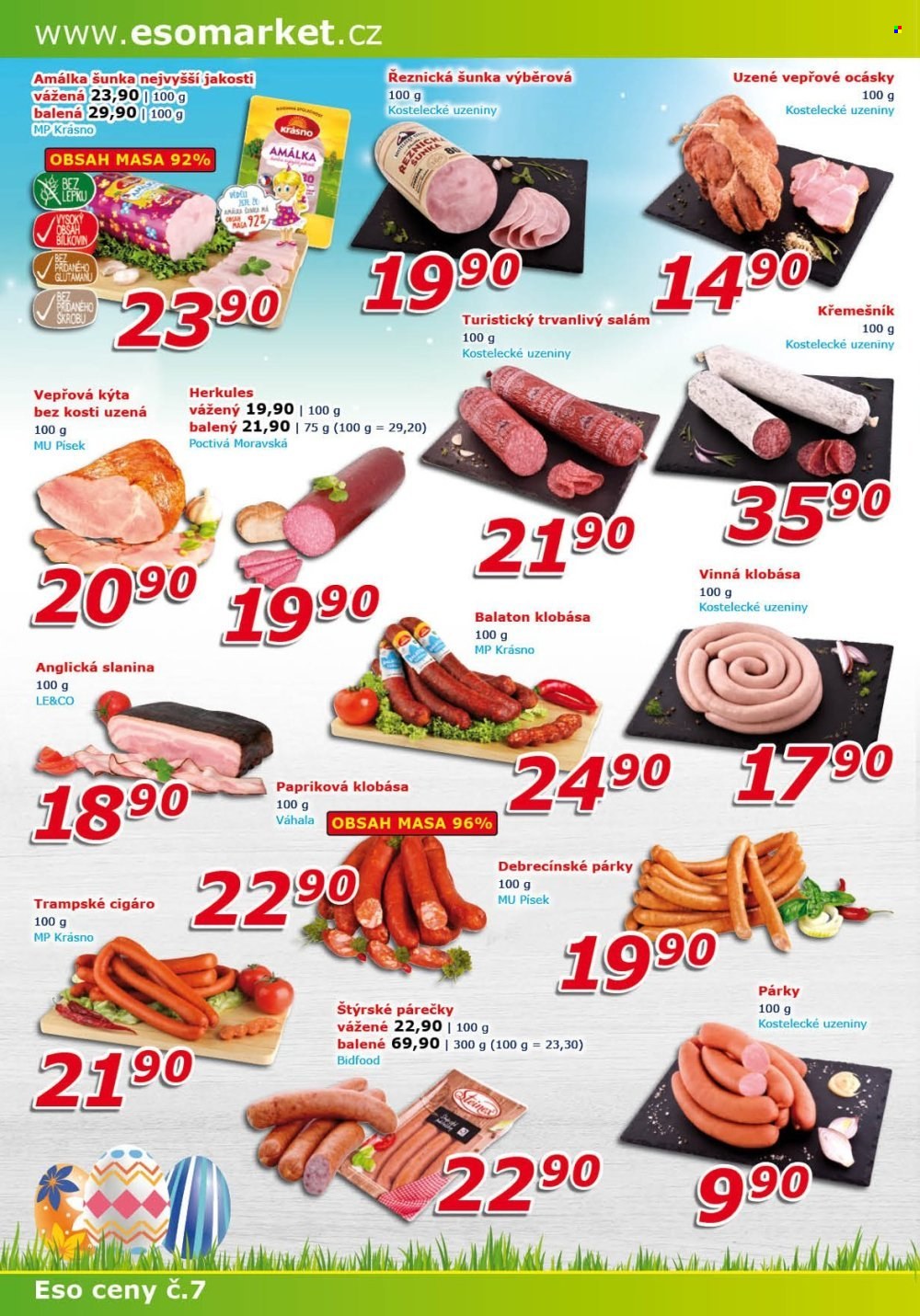 Leták ESO MARKET - 20.3.2024 - 31.3.2024. Strana 2