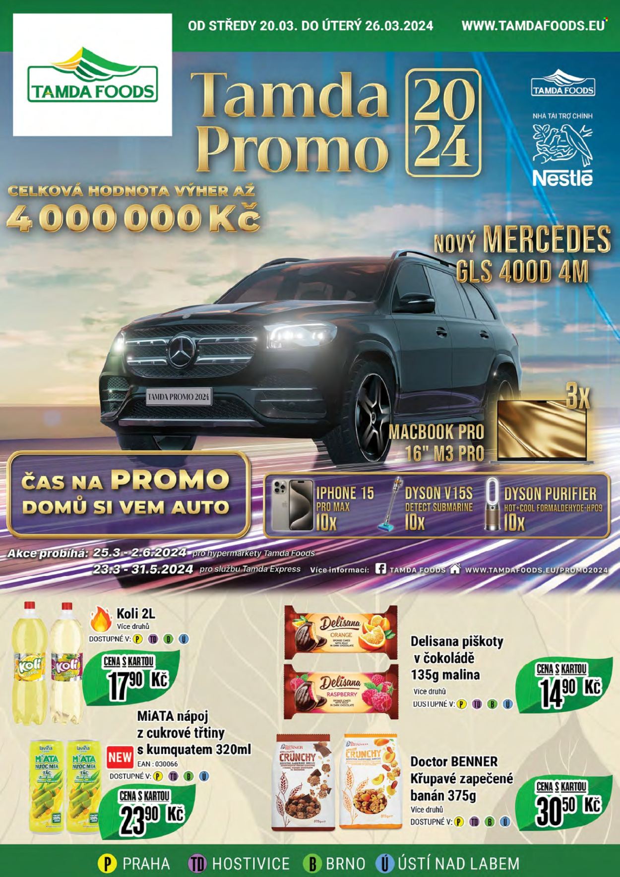 Leták Tamda Foods - 20.3.2024 - 26.3.2024. Strana 1