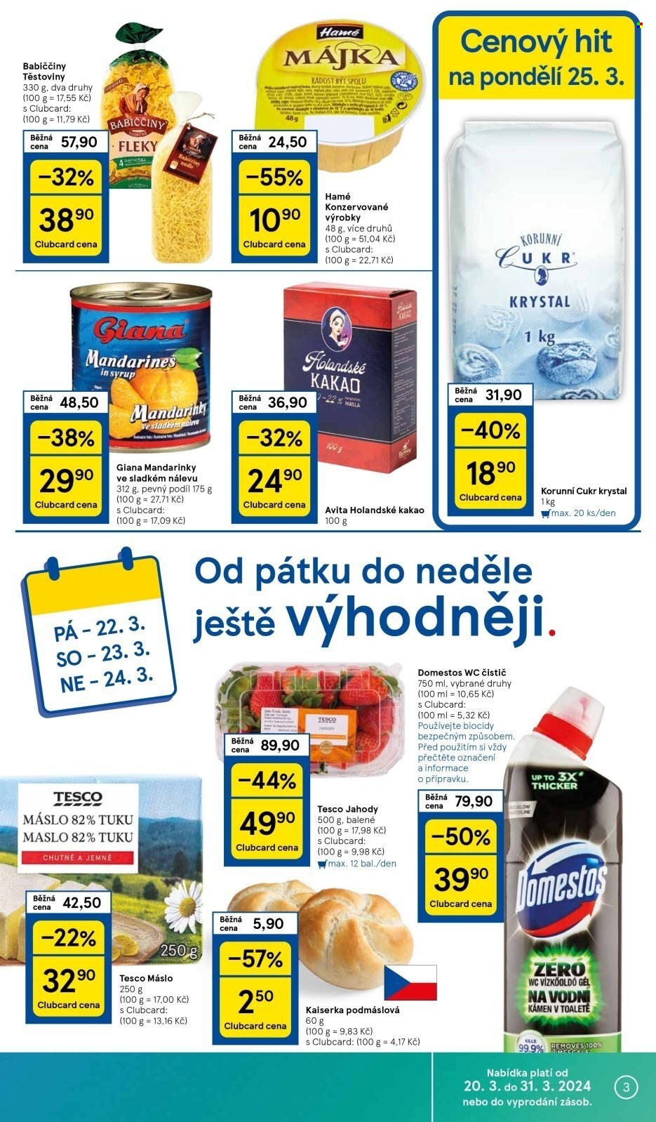 Leták TESCO - 20.3.2024 - 25.3.2024. Strana 3