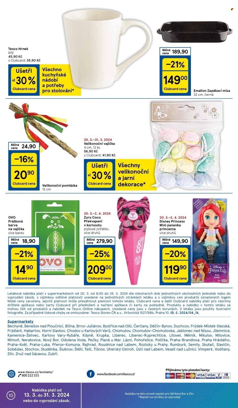 Leták TESCO supermarket - 20.3.2024 - 25.3.2024. Strana 10